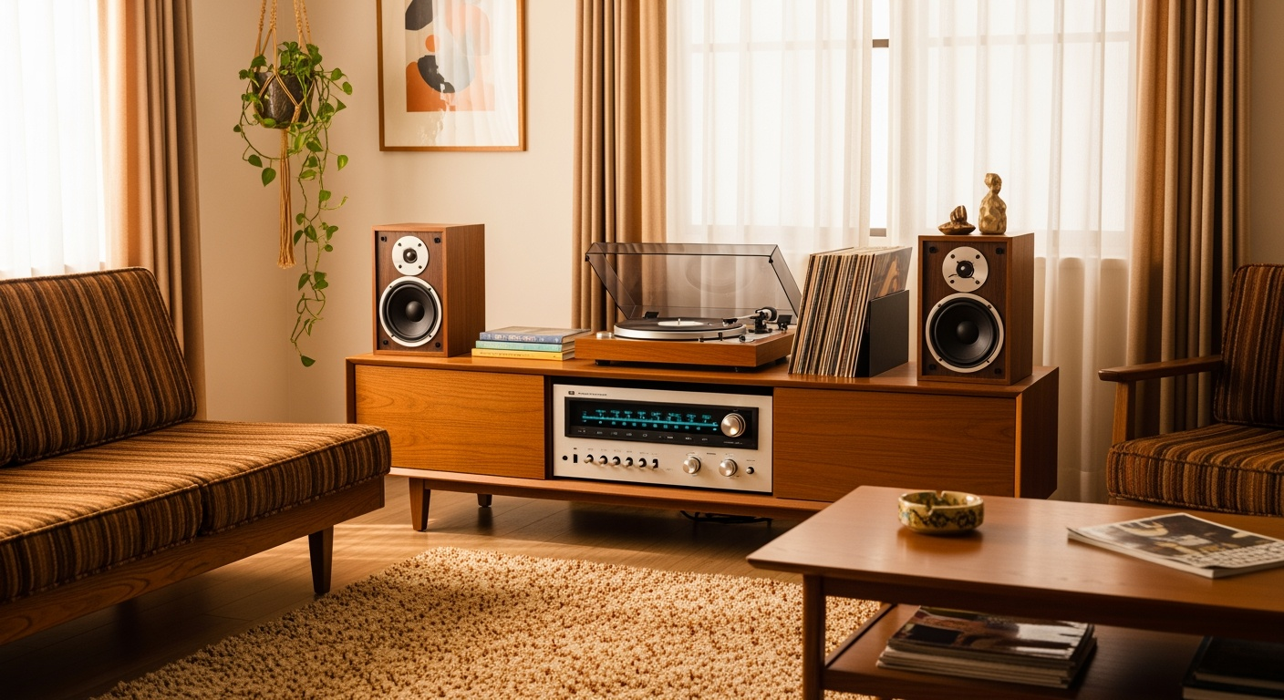 intérieur d'écoute full japon inspi 70's