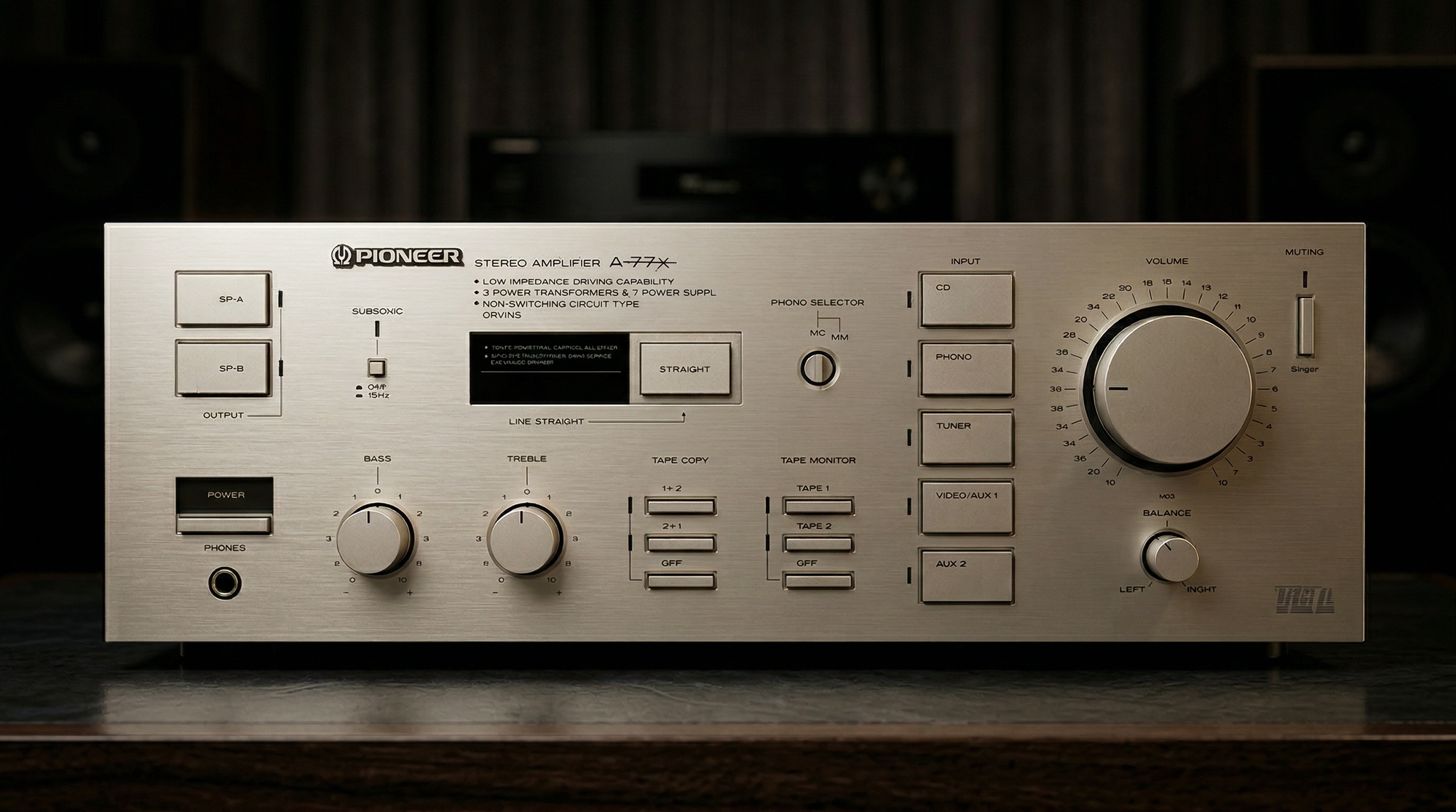 Pioneer Série A (A-50, A-70…) : les amplis à considérer
