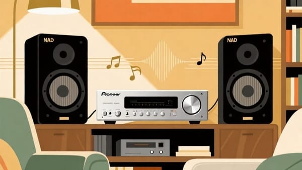 🎧 Pack Pioneer SA-520 + NAD 8225