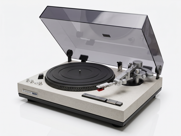Kenwood KD-500 et KD-550 : la platine japonaise au plinth de granit qui défie le temps